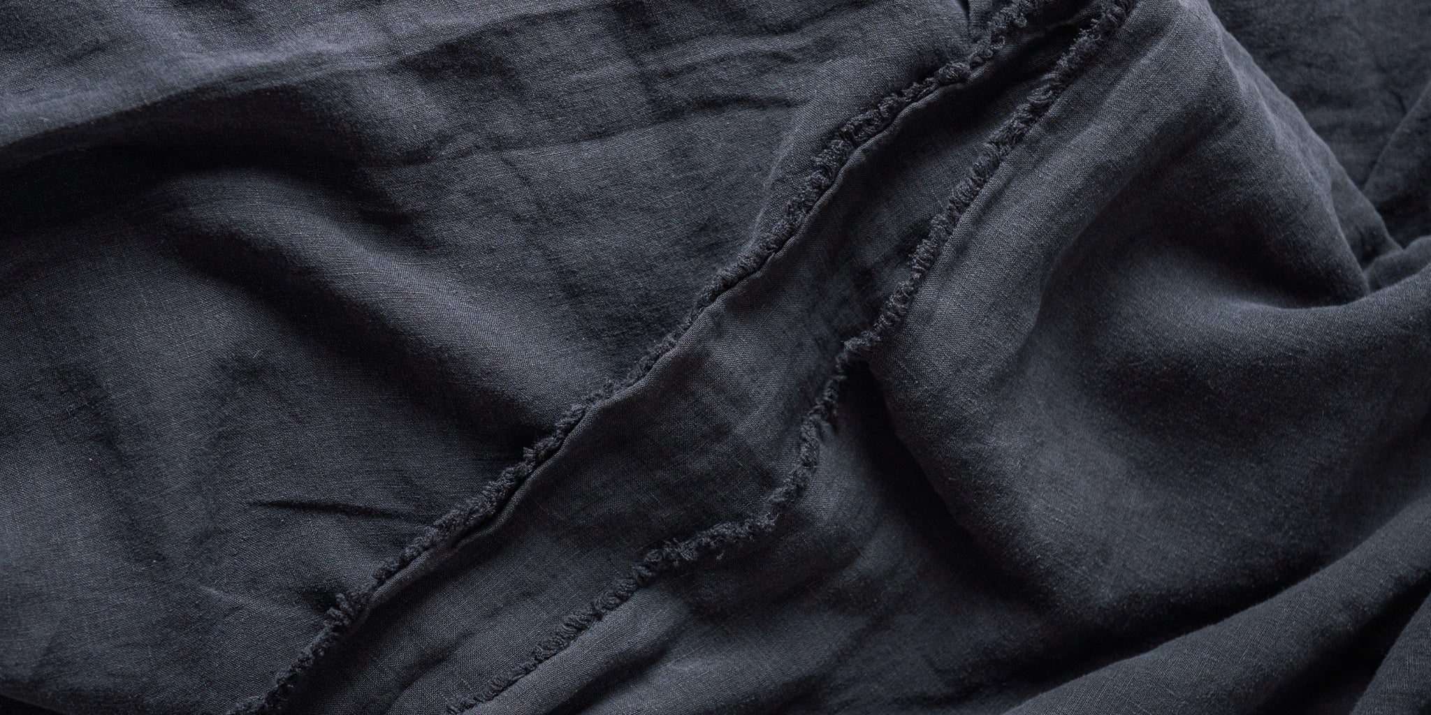 Lewisii linen bedding fabric close up